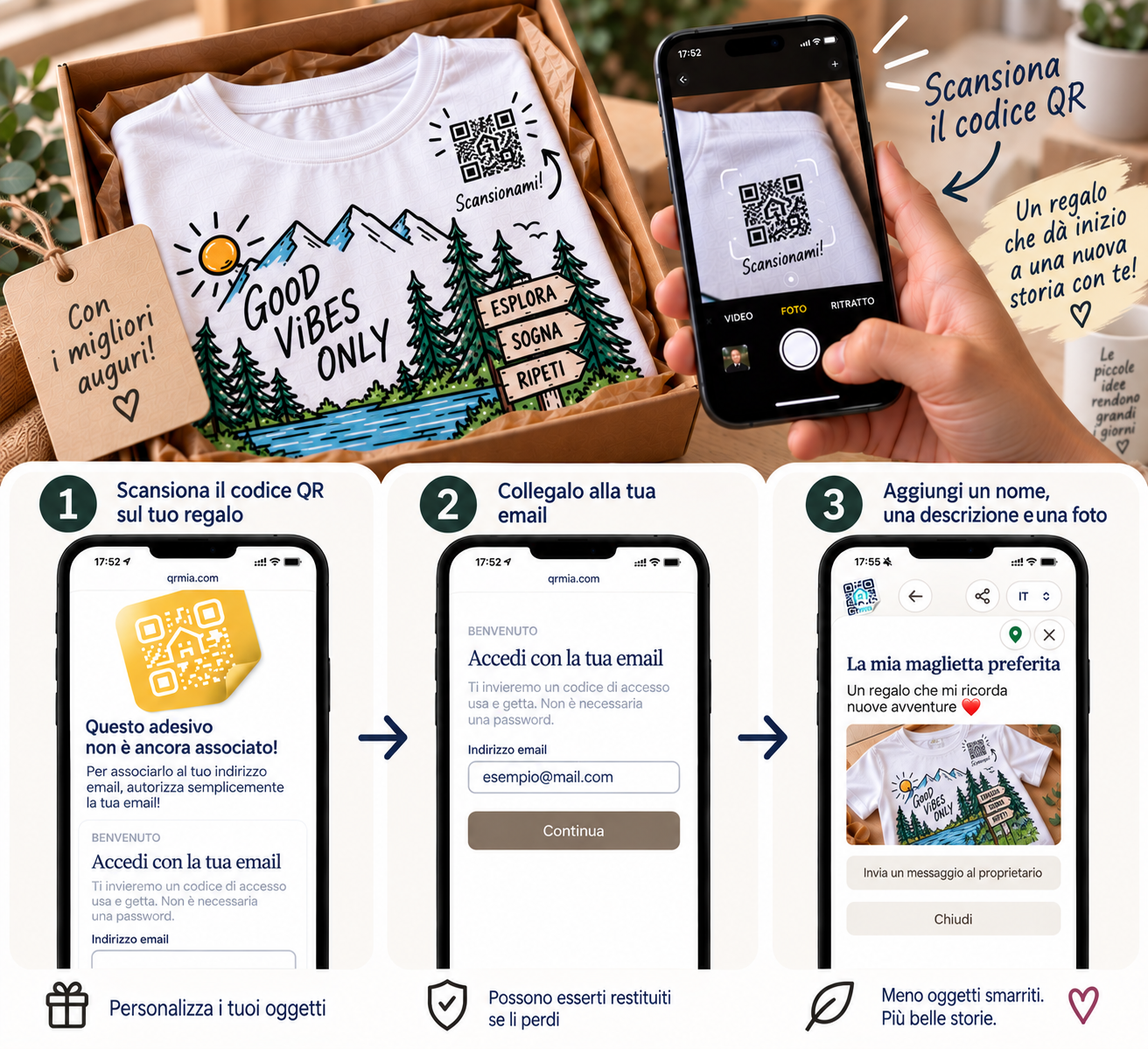 Un regalo con una storia — QRmia