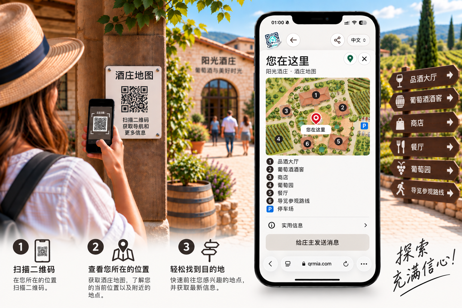 二维码：现实空间中的导航点